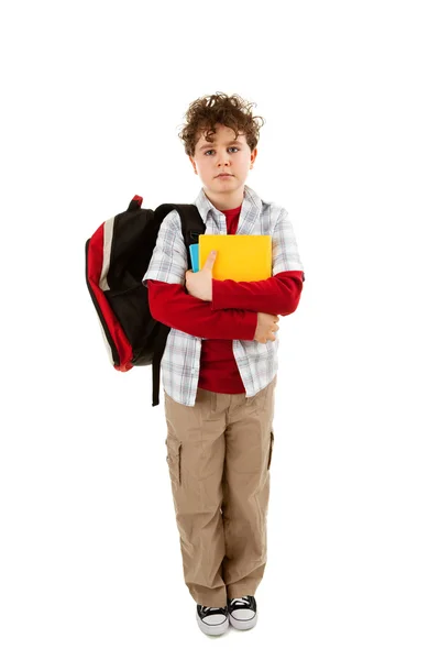 Estudiante con mochila — Foto de Stock