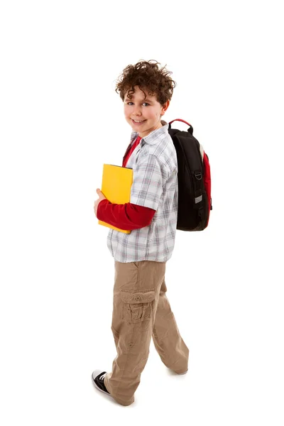 Student with backpack — Stock Photo, Image