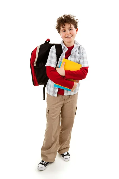 Student with backpack — Stock Photo, Image