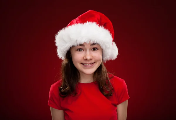 Chica como Santa Claus —  Fotos de Stock