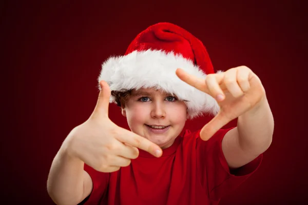 Çocuk Noel Baba — Stok fotoğraf