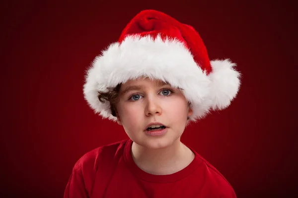 Niño Santa —  Fotos de Stock