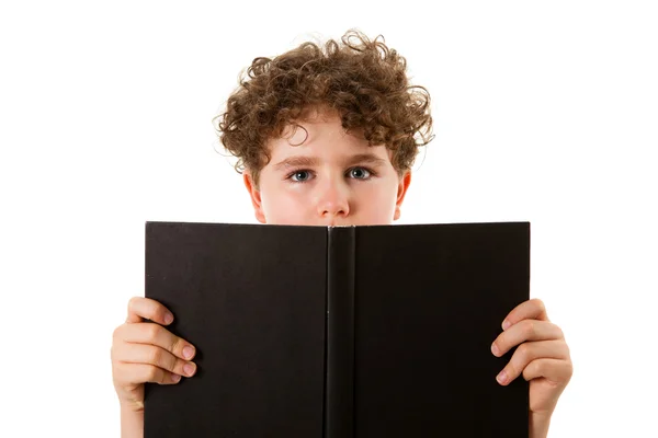 Ragazzo lettura libro — Foto Stock