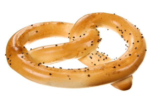 Single pretzel — Stock Photo, Image