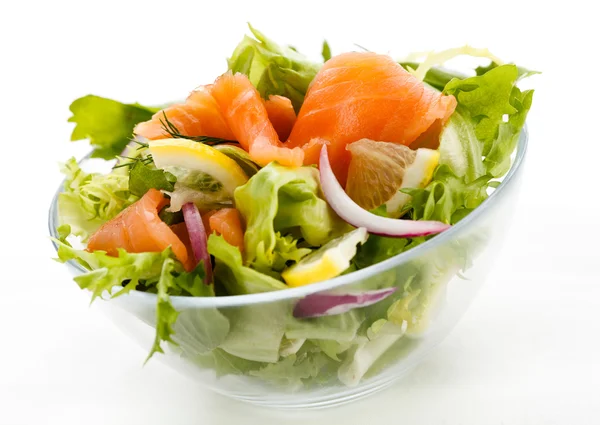 Fish salad — Stock Photo, Image