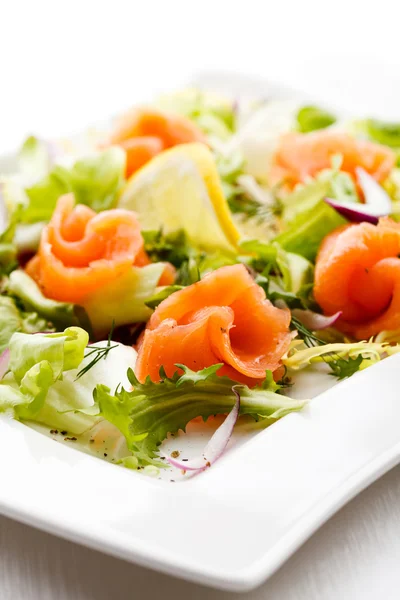 Fish salad — Stock Photo, Image