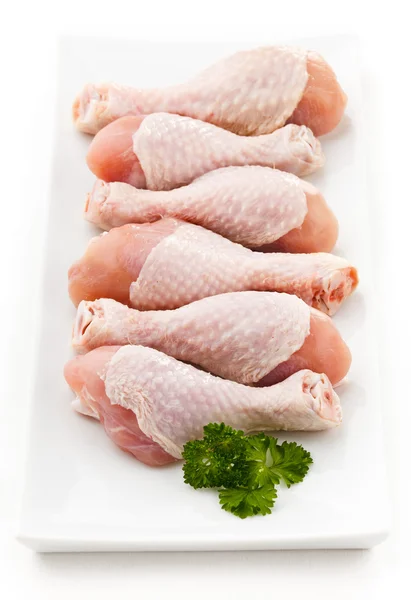 Rå kycklingben — Stockfoto