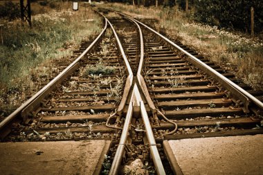 Railroad Tracks clipart