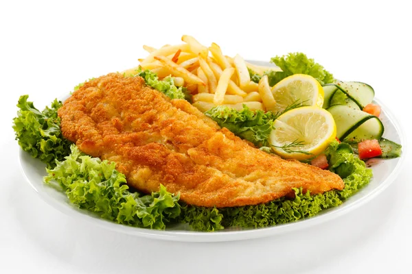 Plato de pescado — Foto de Stock