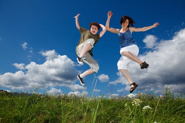 Active family — Stock Photo, Image