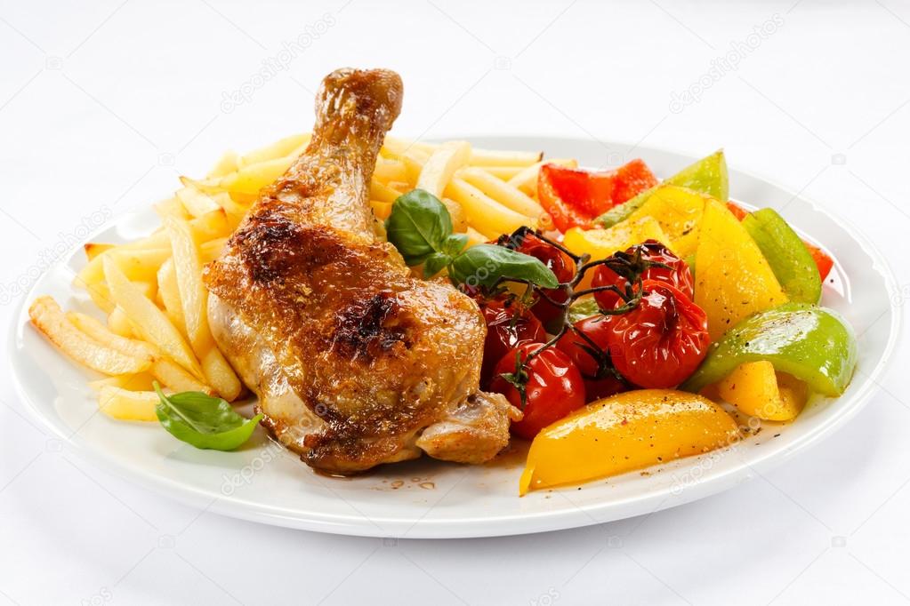 Calorias muslo de pollo ala brasa