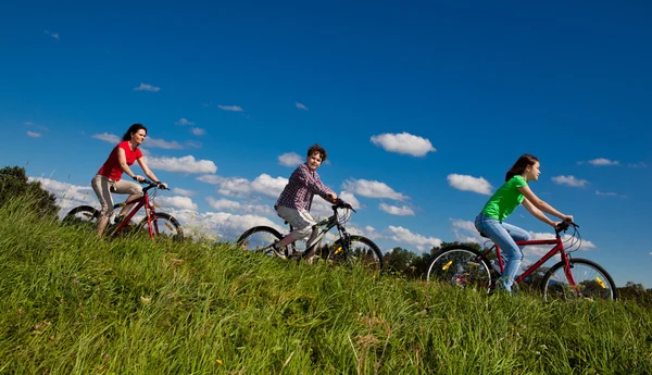 Família activa — Fotografia de Stock