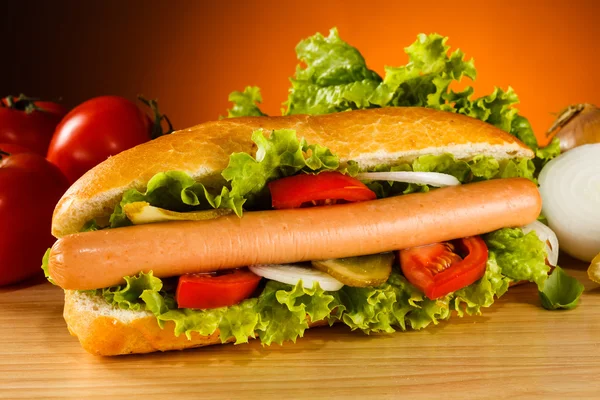 Hot dog — Foto Stock