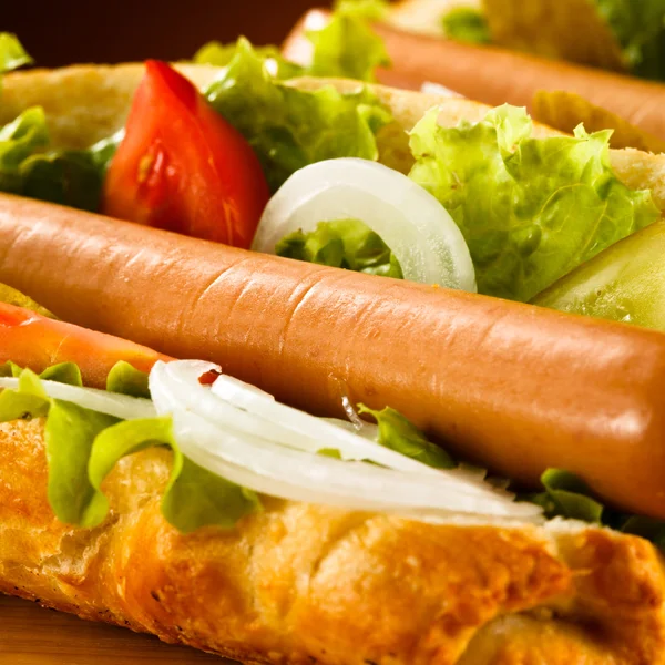 Due hot dog — Foto Stock