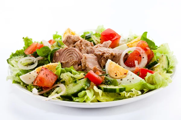 Salade de thon et légumes — Photo