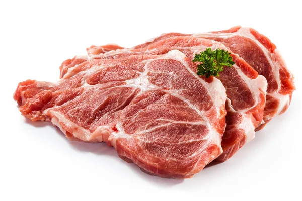 Friss, nyers sertéshús — Stock Fotó
