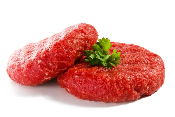 Carne picada crua fresca — Fotografia de Stock