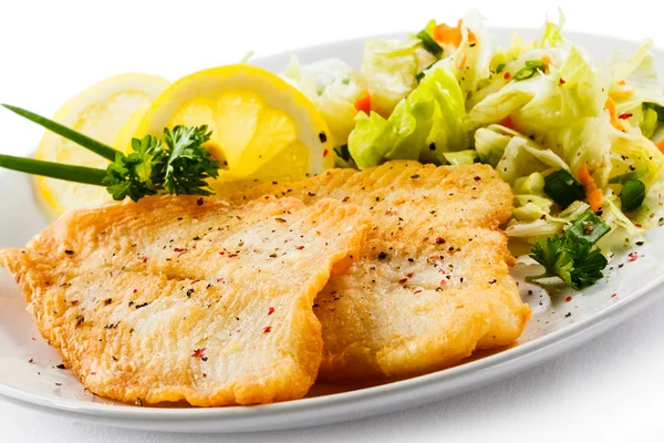 Plato de pescado — Foto de Stock