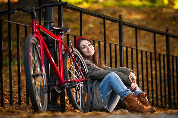 Urban cykling — Stockfoto