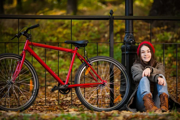 Městská cyklistika — Stock fotografie