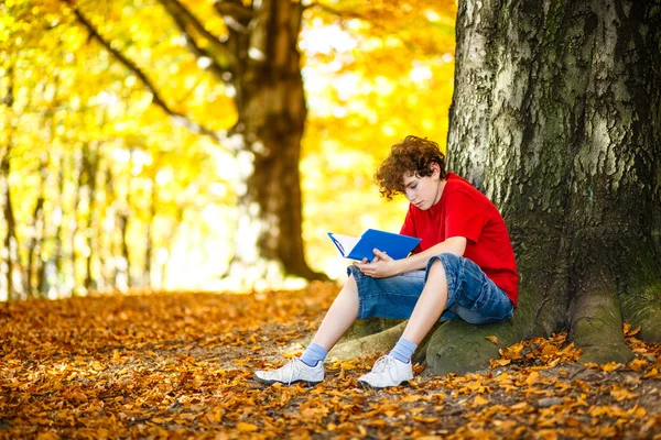 Student leesboek — Stockfoto