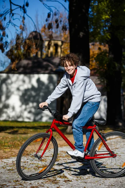 Městská cyklistika — Stock fotografie