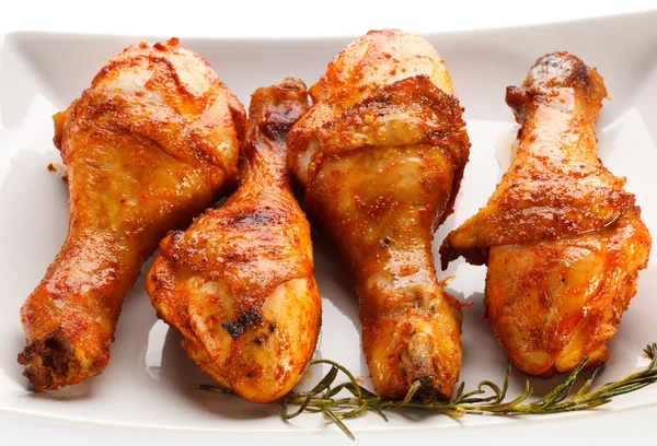 Bâtonnets de poulet grillés — Photo