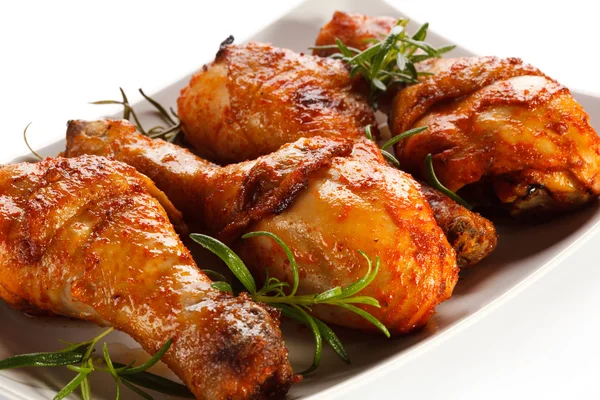 Gegrilde kip drumsticks — Stockfoto