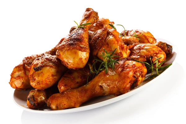 Gegrilde kip drumsticks — Stockfoto