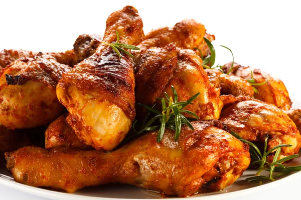 Gegrilde kip drumsticks — Stockfoto