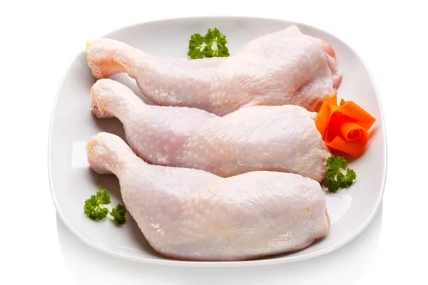 Raw chicken legs — Stock Photo, Image