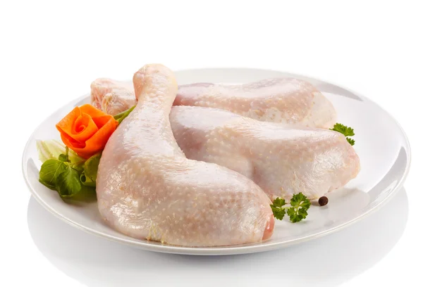 Raw chicken legs — Stock Photo, Image