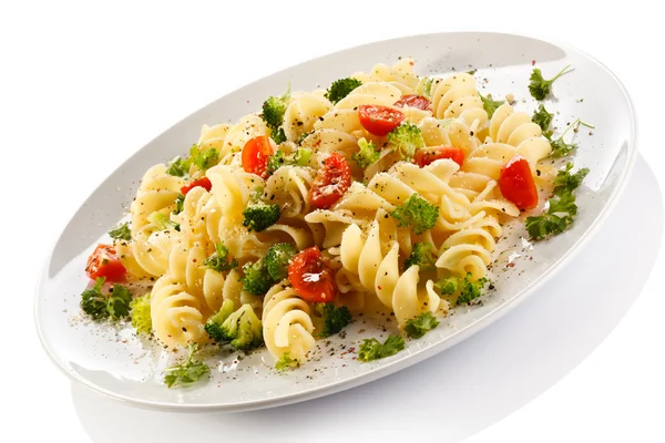 Pasta with vegetables — Stock Photo, Image