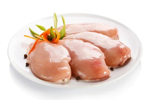 Syrová kuřecí prsa — Stock fotografie