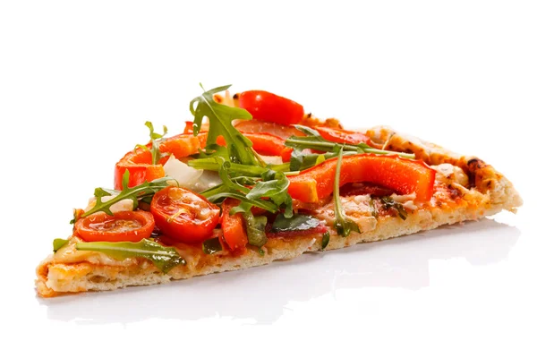 Eine Portion Pizza — Stockfoto