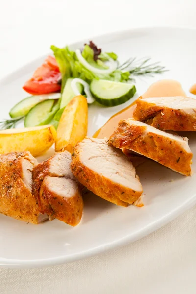 Filete de pollo asado —  Fotos de Stock