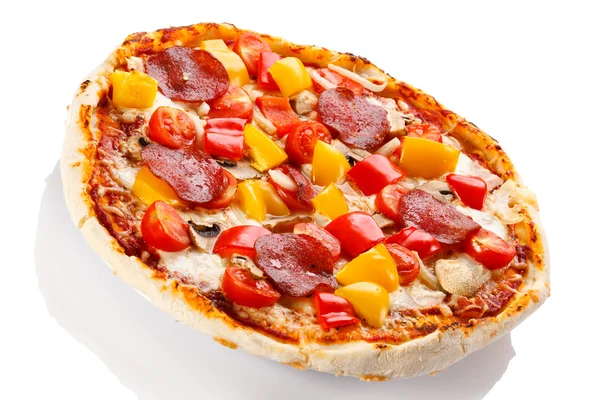 Pizza com páprica — Fotografia de Stock