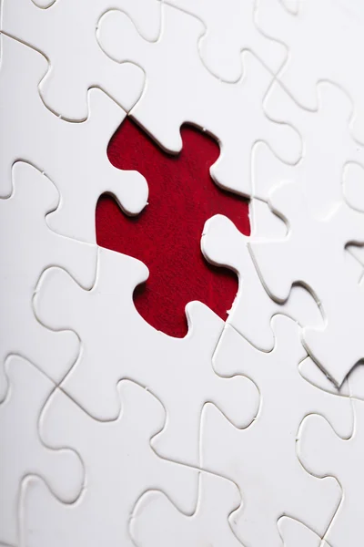 Piece of jigsaw puzzle — Stock Photo, Image