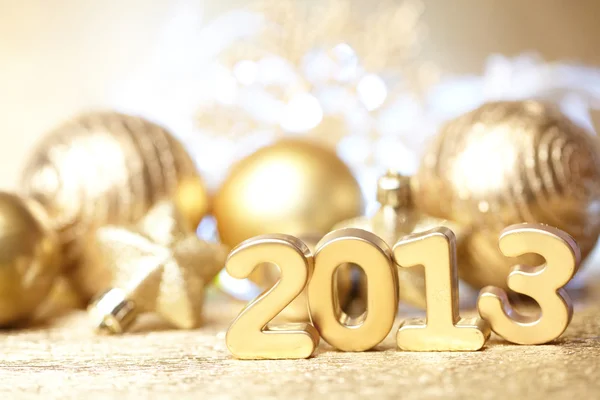 Nya 2013 år. jul bakgrund — Stockfoto
