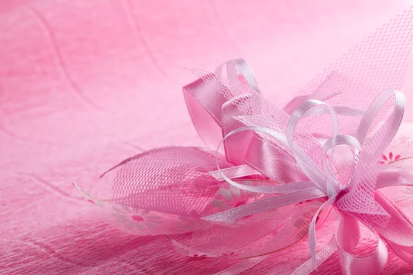 ピンクのリボン — ストック写真