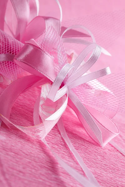 Pink ribbon — Stock Photo, Image