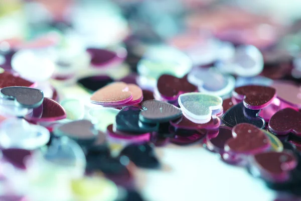 Hearts confetti — Stock Photo, Image