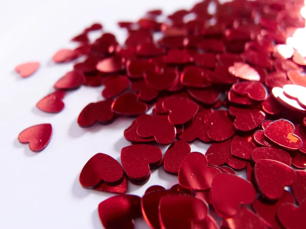 Hearts confetti — Stock Photo, Image