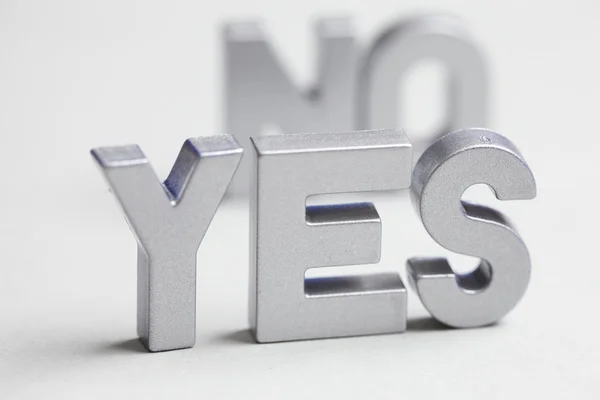 No-yes icons — Stock Photo, Image