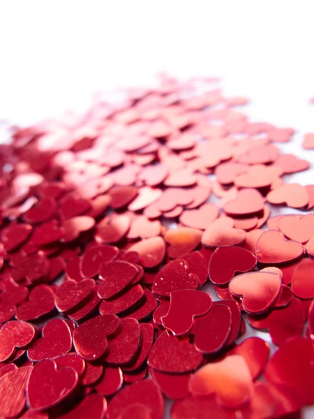 Hearts confetti — Stock Photo, Image