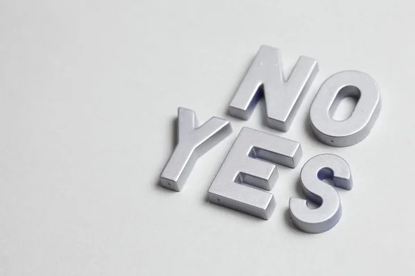 No-yes icons — Stock Photo, Image