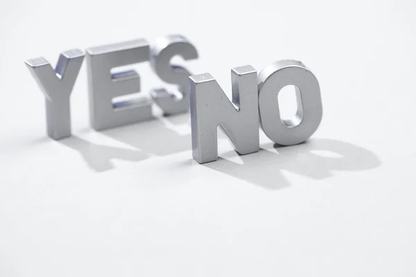 No-yes icons — Stock Photo, Image