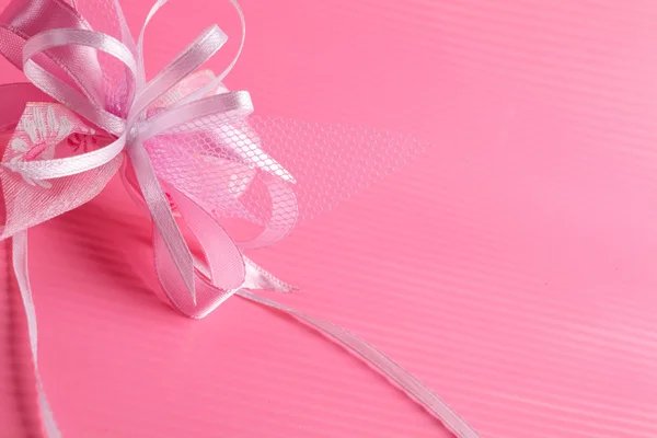 Pink ribbon — Stock Photo, Image