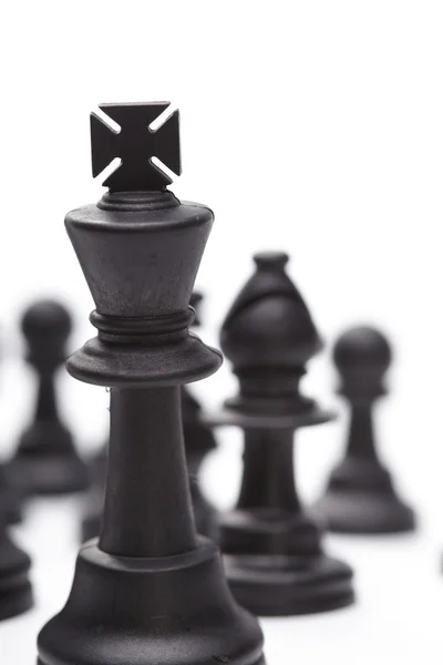 Chess pieces on the board — Stock Photo, Image