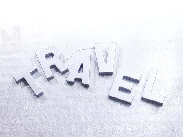 Word travel — Stock Photo, Image